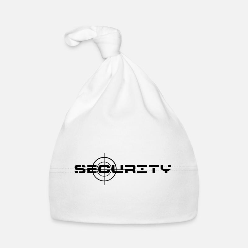 Security, Sicherheitsdienst, Objektschutz Baby Bio-Mütze