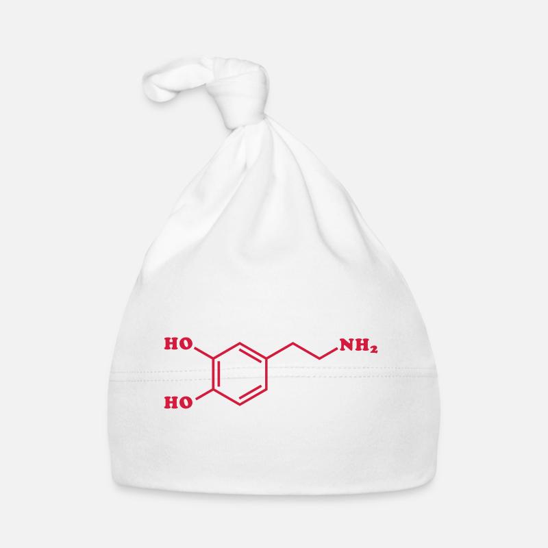 Dopamine Molecular Chemical Formula Organic Baby Cap