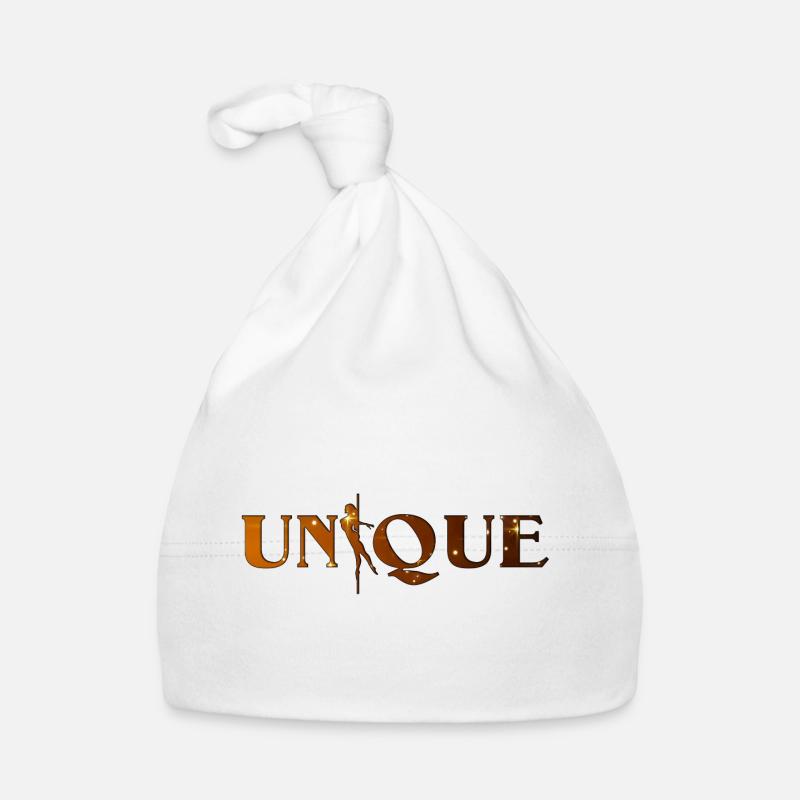 Silhouette dorée de la danse Bonnet bio Bébé