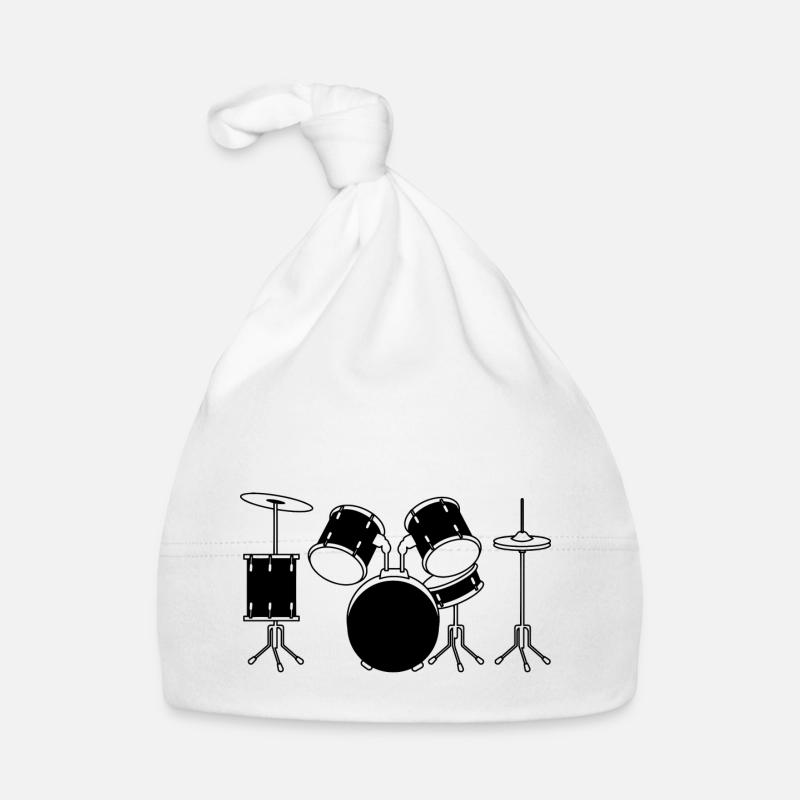 Drum Set Organic Baby Cap