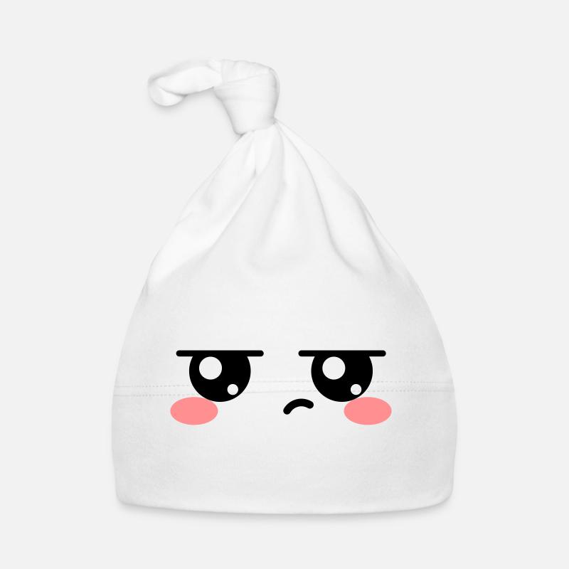 Yeux énervés Kawaii Mignon Bonnet bio Bébé