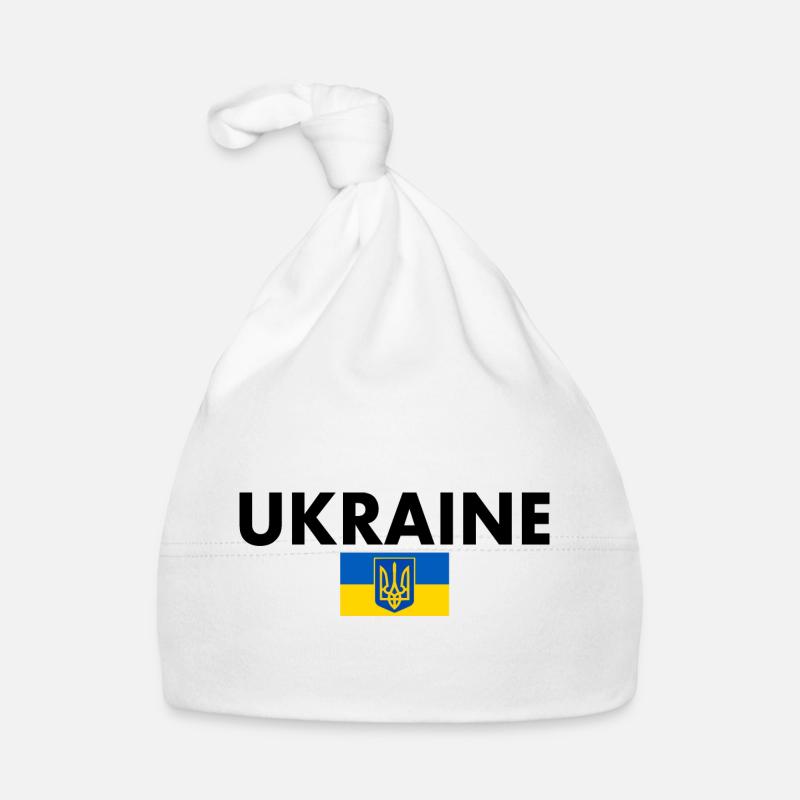 Ukraine Baby Bio-Mütze