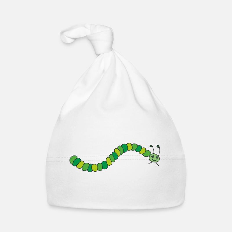 raupe Baby Bio-Mütze
