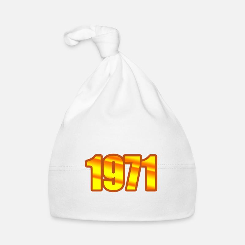 Année 1971 Bonnet bio Bébé