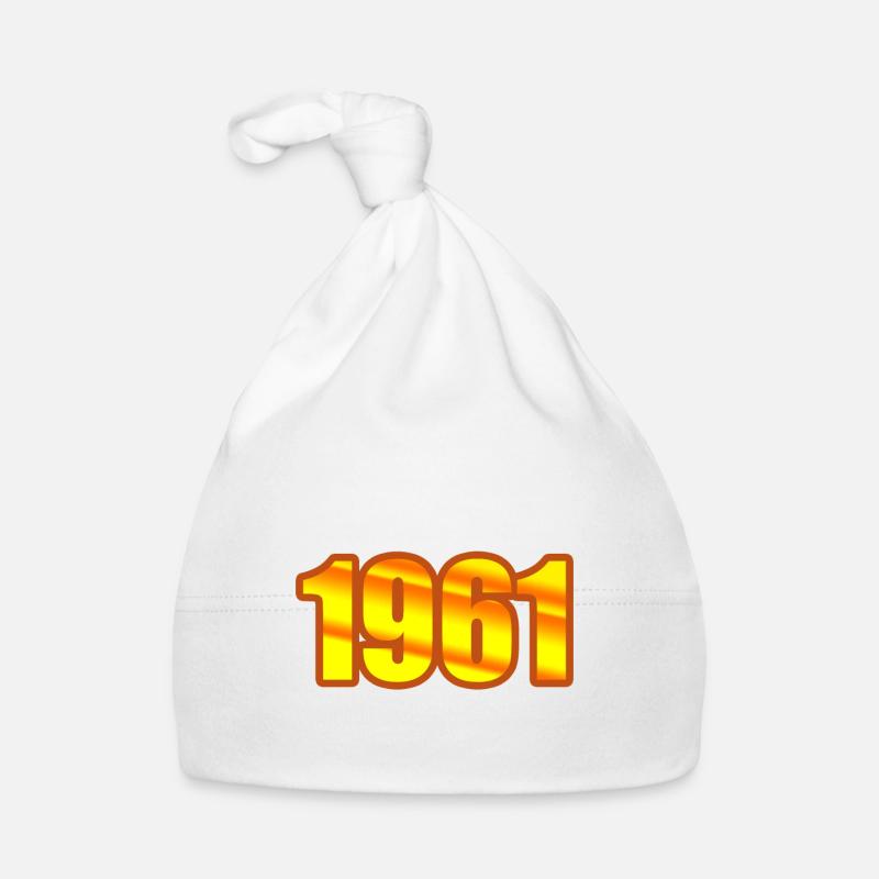 Year 1961 Organic Baby Cap