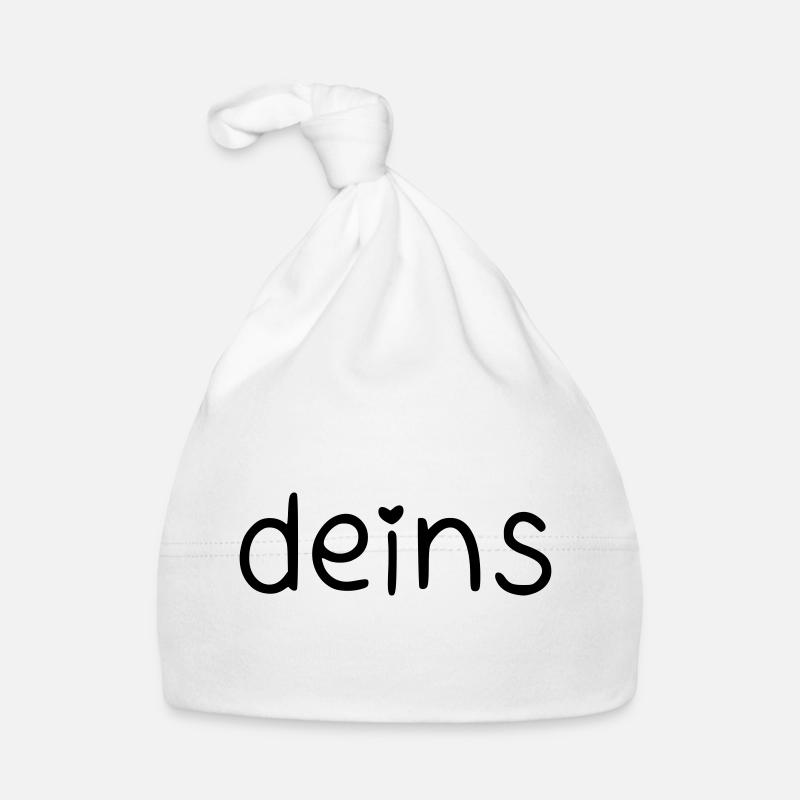deins – mit Herz Baby Bio-Mütze