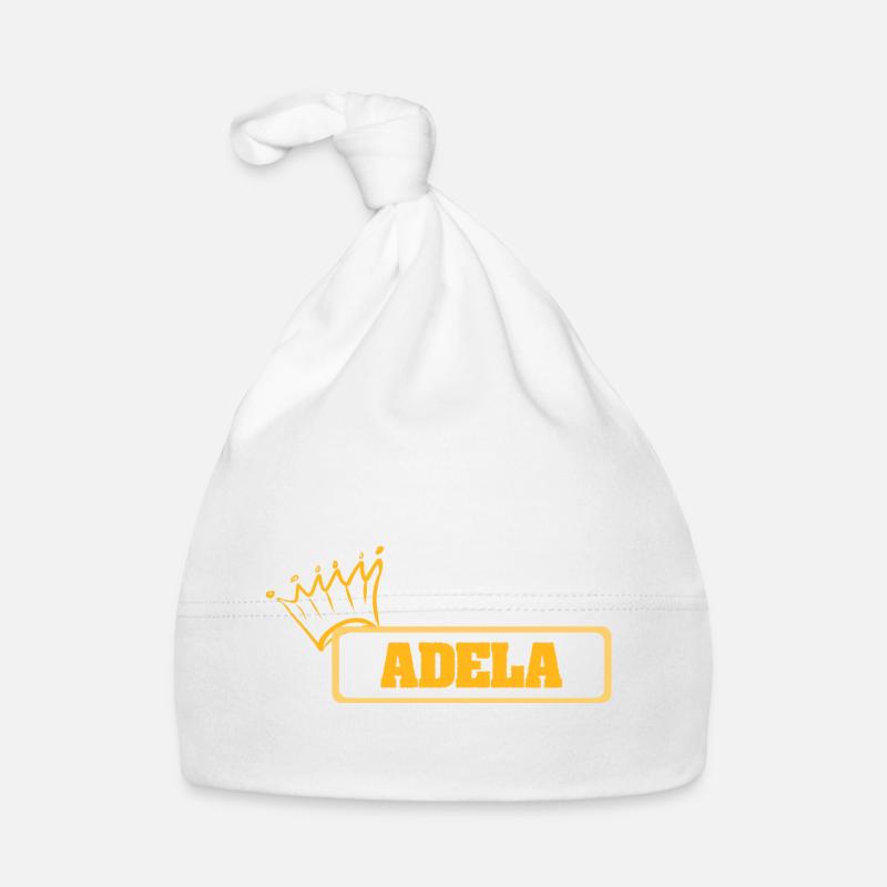 Adela as a name Organic Baby Cap