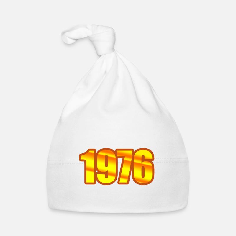 Goldene 1976 Baby Bio-Mütze