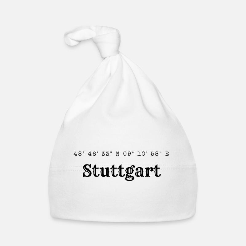 Stuttgart Koordinaten Baby Bio-Mütze