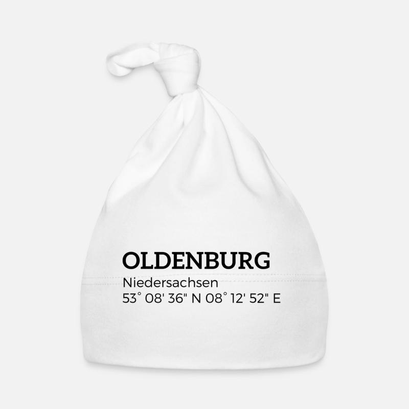 Oldenburg, Lower Saxony coordinates Organic Baby Cap