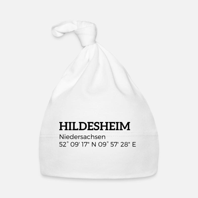 les coordonnées de Hildesheim, Basse-Saxe Bonnet bio Bébé