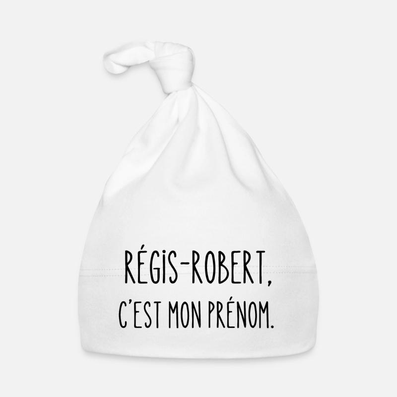 régis-robert, c'est mon prénom Bonnet bio Bébé