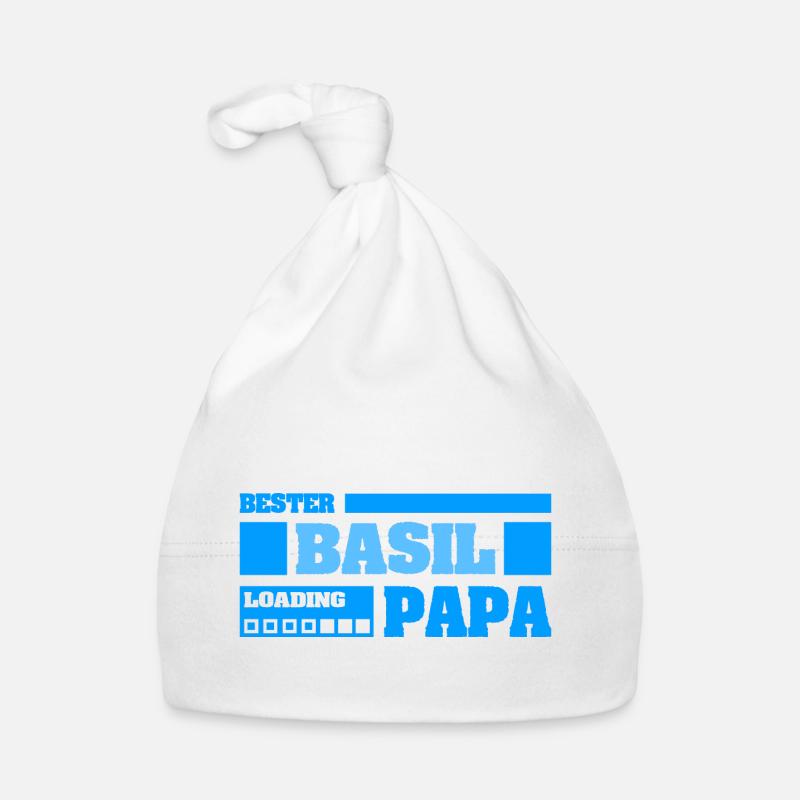 Le basilic comme prénom Bonnet bio Bébé