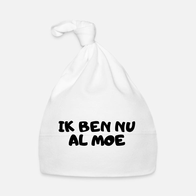 Ich bin schon müde Baby Bio-Mütze