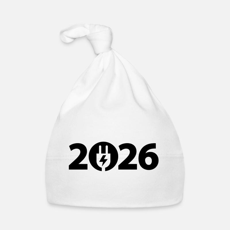 Elektriker 2026, Elektroniker 2026, Strom 2026 Baby Bio-Mütze