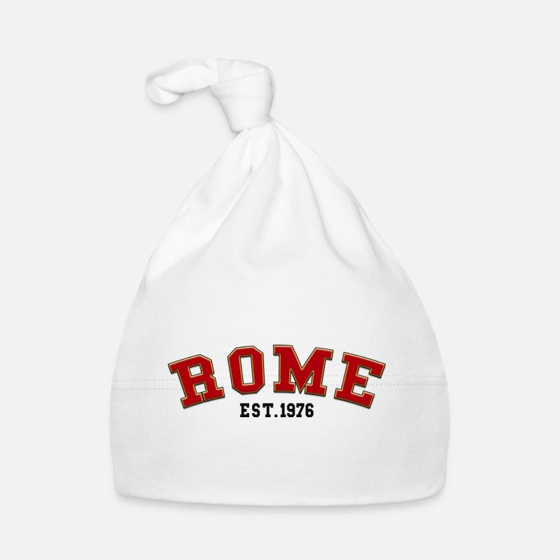 Rome Est. 1976 Organic Baby Cap