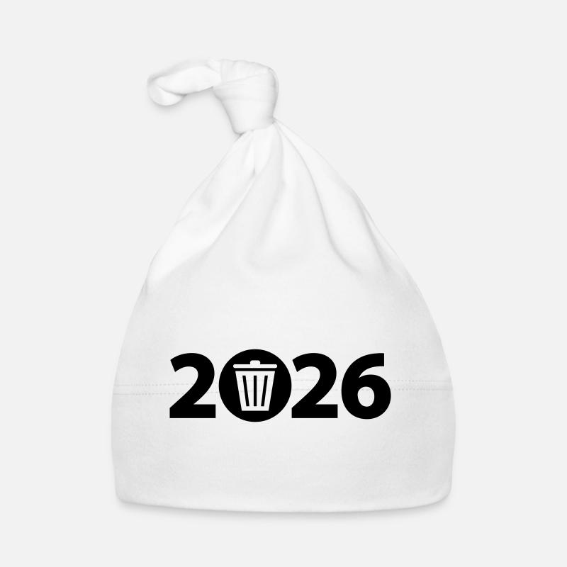 Trash 2026, Abfall 2026, Dreck 2026 Baby Bio-Mütze