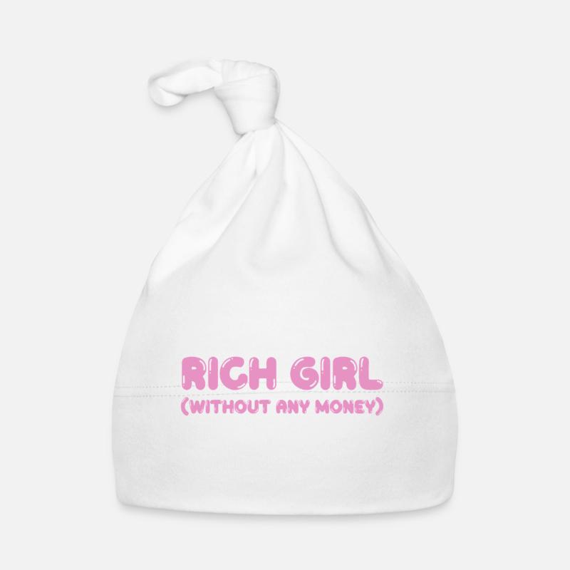 Fille riche – sans argent, mais avec style Bonnet bio Bébé