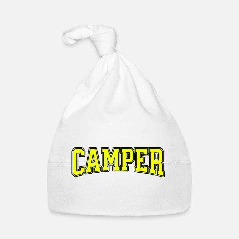 CAMPER Style Rétro Varsity Bonnet bio Bébé