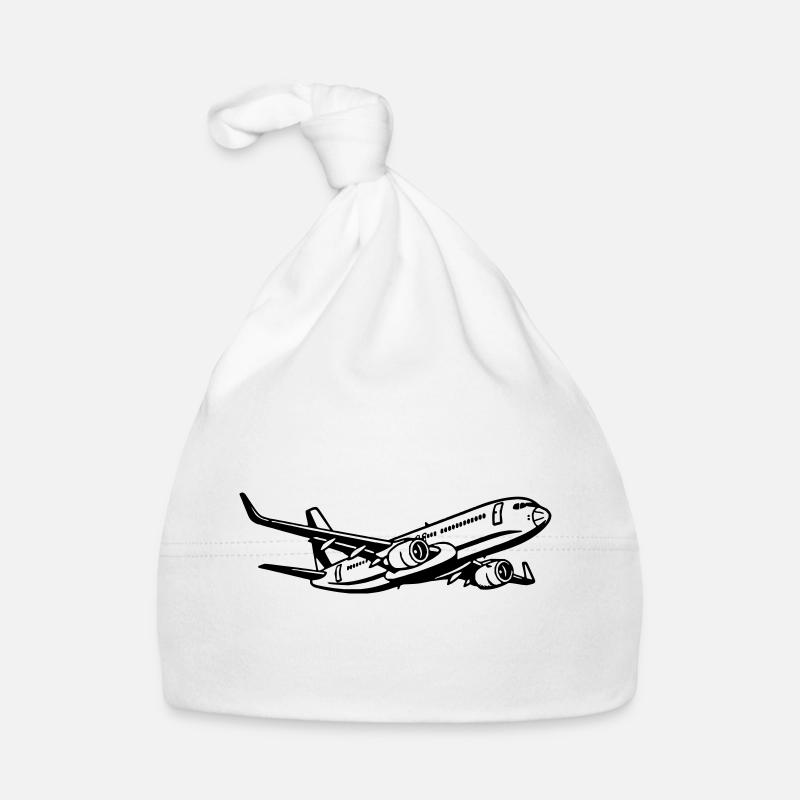 Flugzeug Baby Bio-Mütze