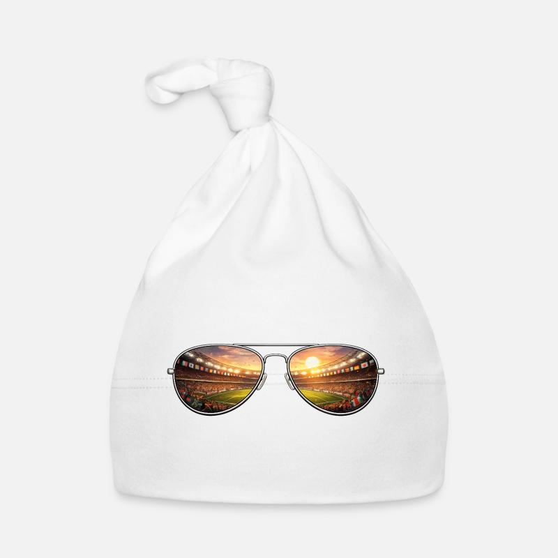 Lunettes de soleil de stade Bonnet bio Bébé