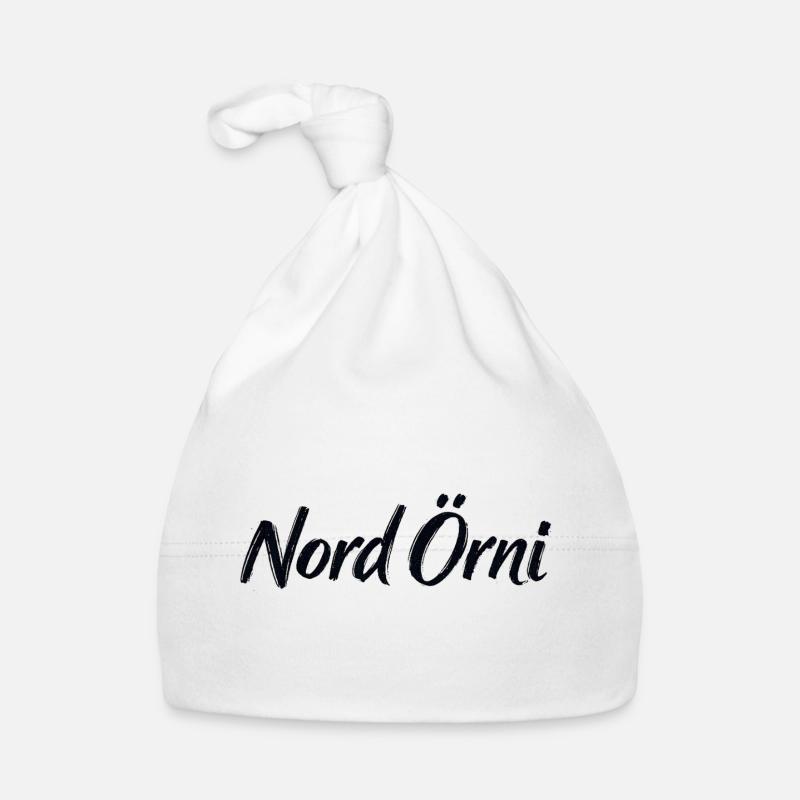 North Örni - Organic Baby Cap - white
