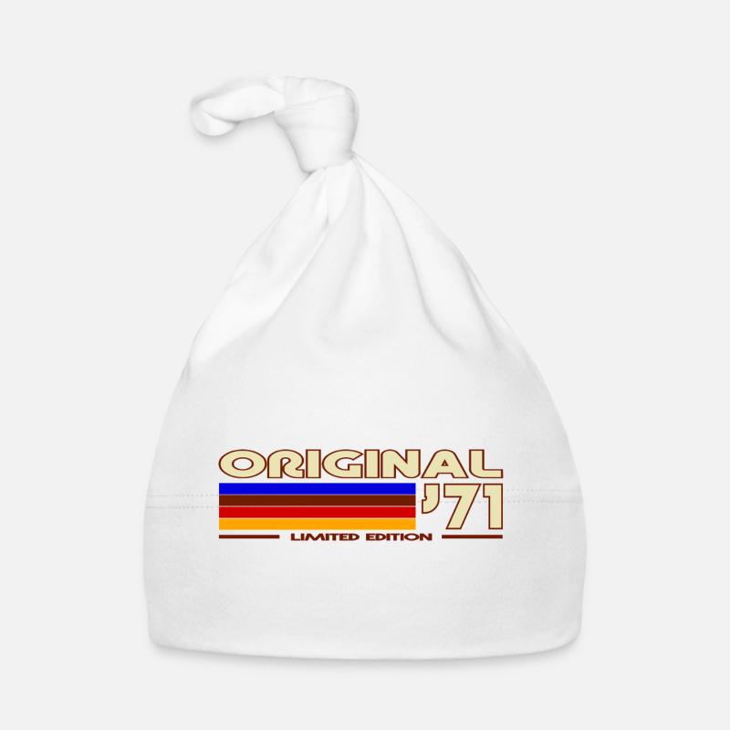 Originales 71 Rainbow Retro-Abzeichen Baby Bio-Mütze