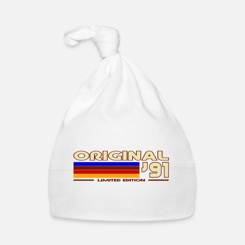 Rétro 1991 Arc ciel Bonnet bio Bébé