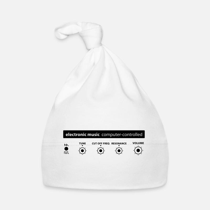 electronic music Baby Bio-Mütze