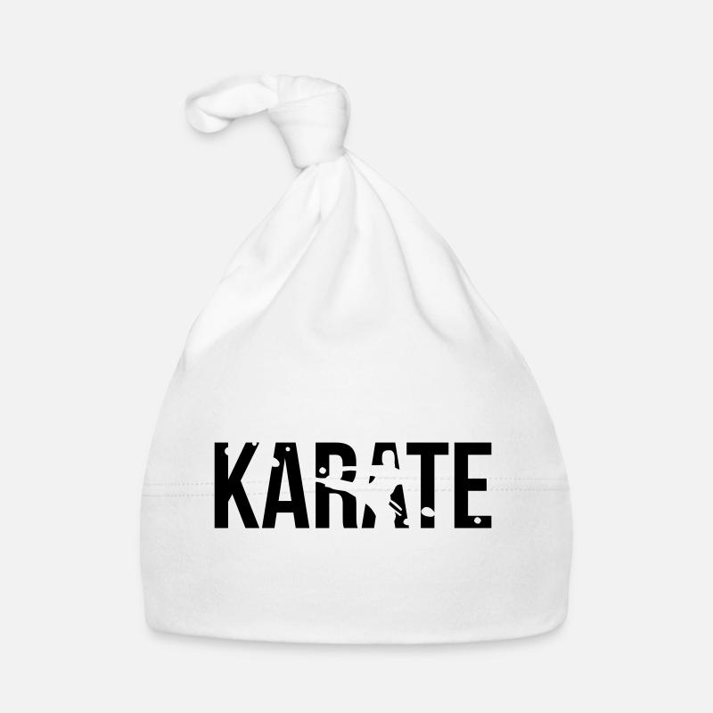 karate Baby Bio-Mütze