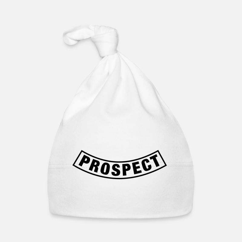 Prospect Batch - Organic Baby Cap - white