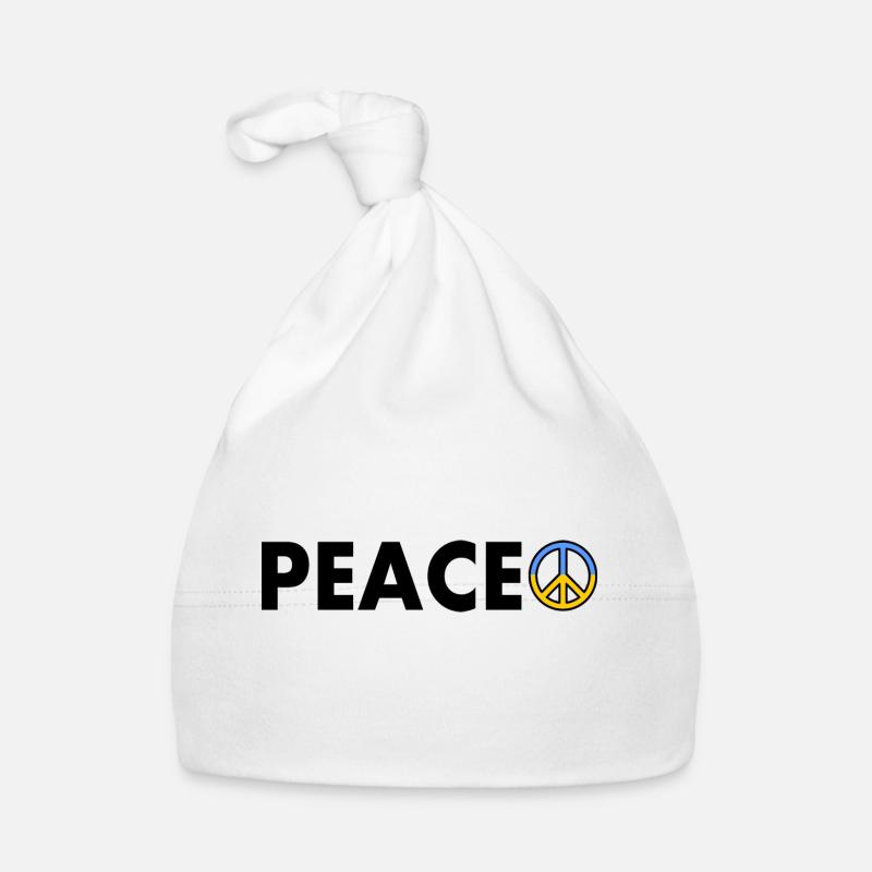 Peace Baby Bio-Mütze