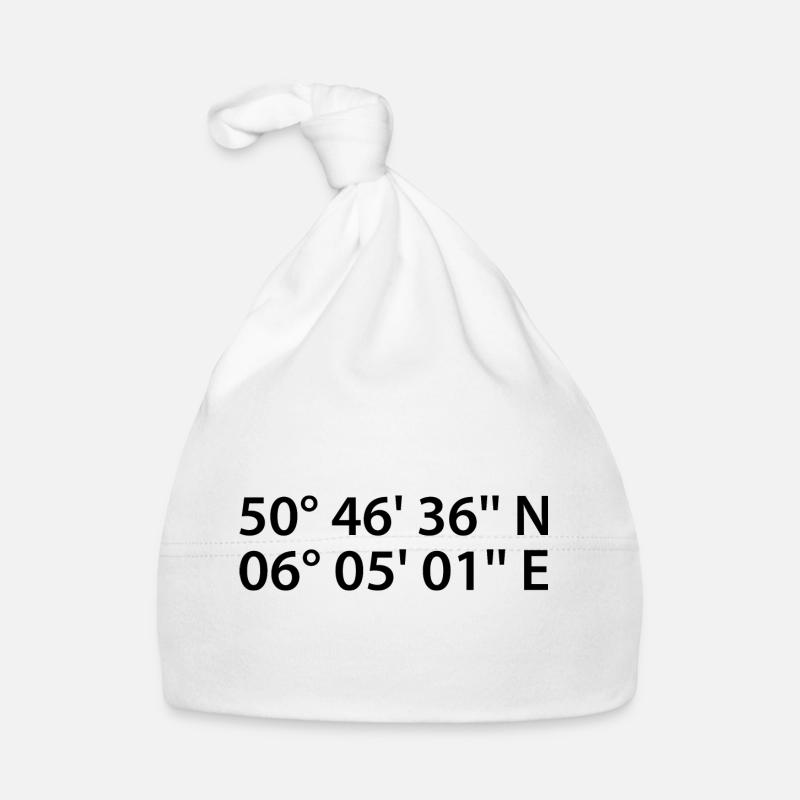 Aachen Coordinates Organic Baby Cap
