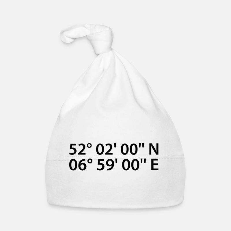 Leverkusen coordinates Organic Baby Cap