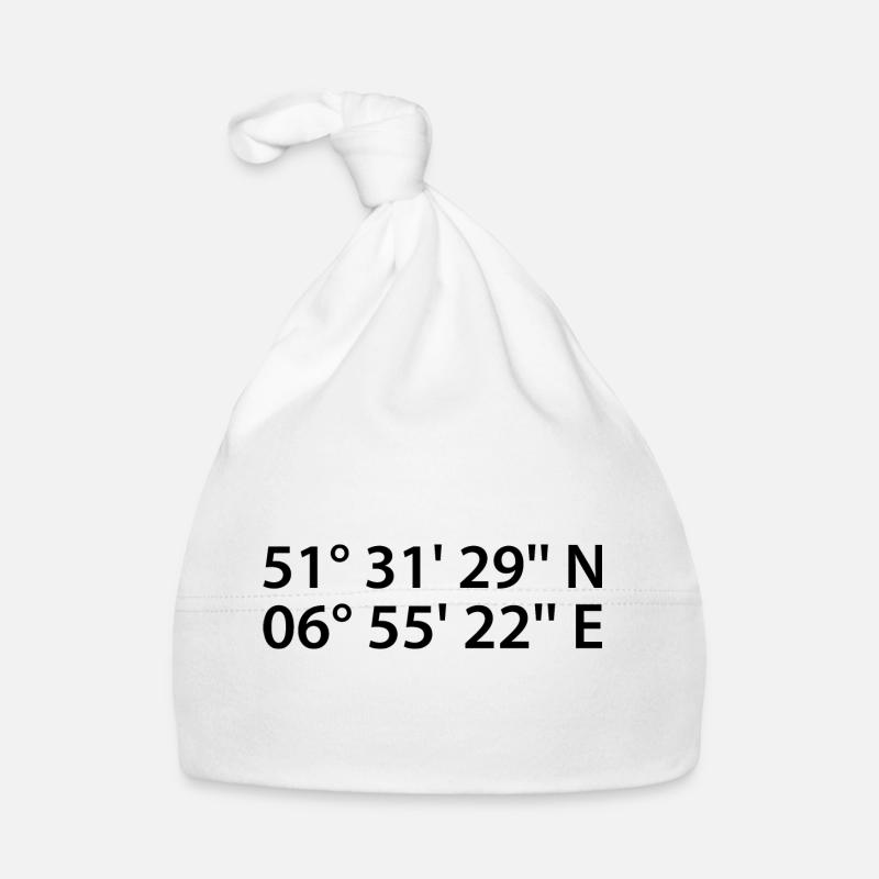 Bottrop coordinates Organic Baby Cap
