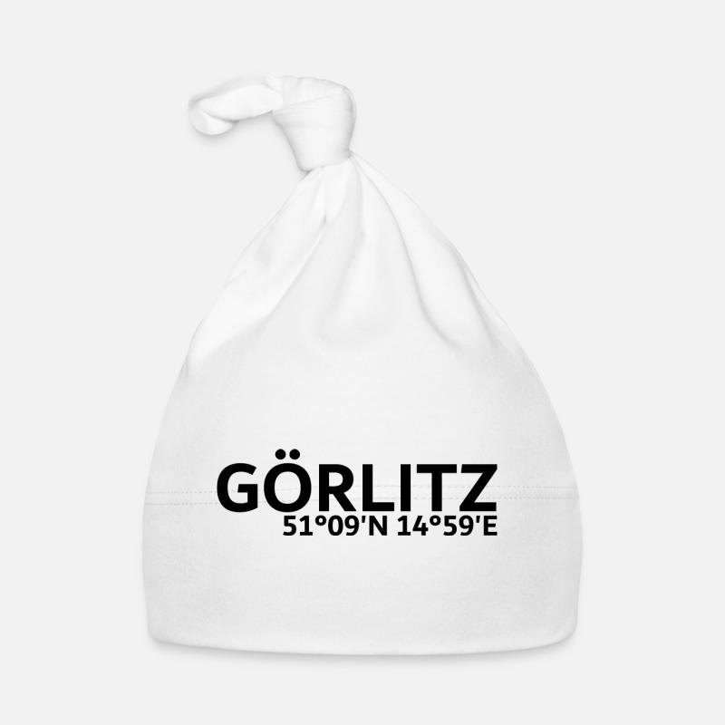 Görlitz coordinates Organic Baby Cap