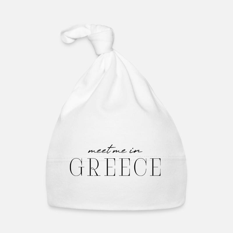 I love Greece Organic Baby Cap