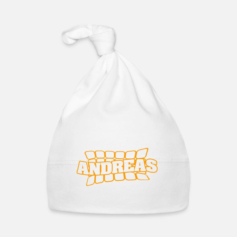 Andreas as a name Organic Baby Cap