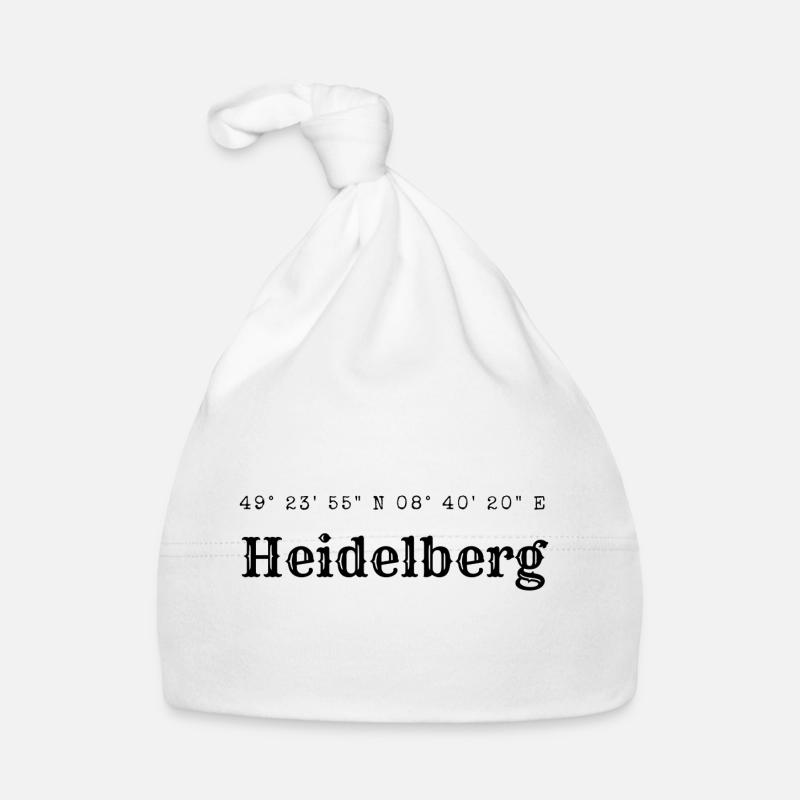 Heidelberg coordinates Organic Baby Cap