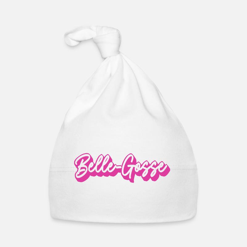 Belle Gosse Script Rose Bonnet bio Bébé