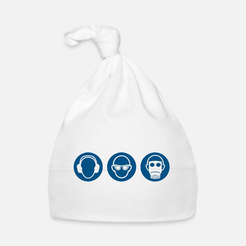 Trois singes - entendre, voir, ne rien dire Bonnet bio Bébé