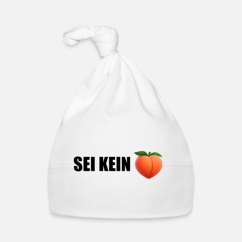 Sei Kein Peach Baby Bio-Mütze