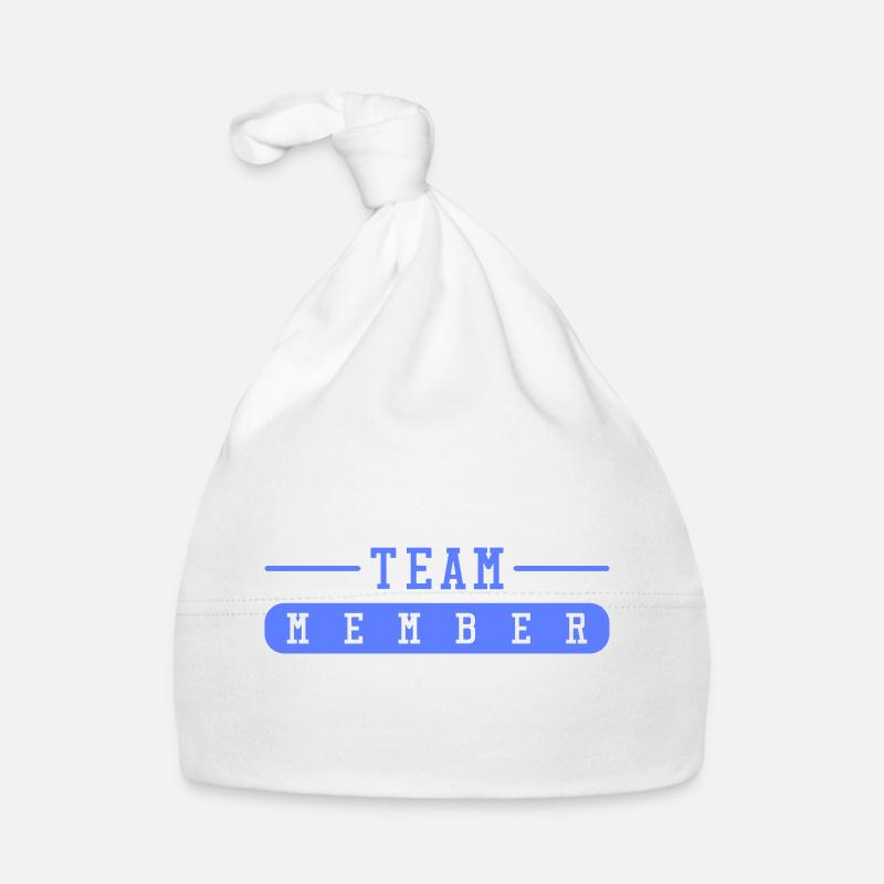 Conception d’impression du mot-symbole des membres de l’équipe Bonnet bio Bébé