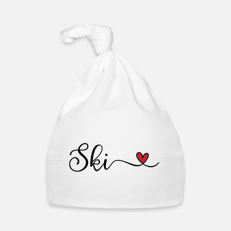 Ski mitHerz Baby Bio-Mütze