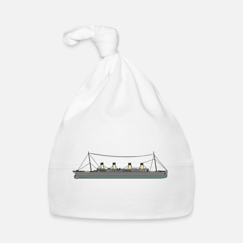 Titanic Schiff Baby Bio-Mütze