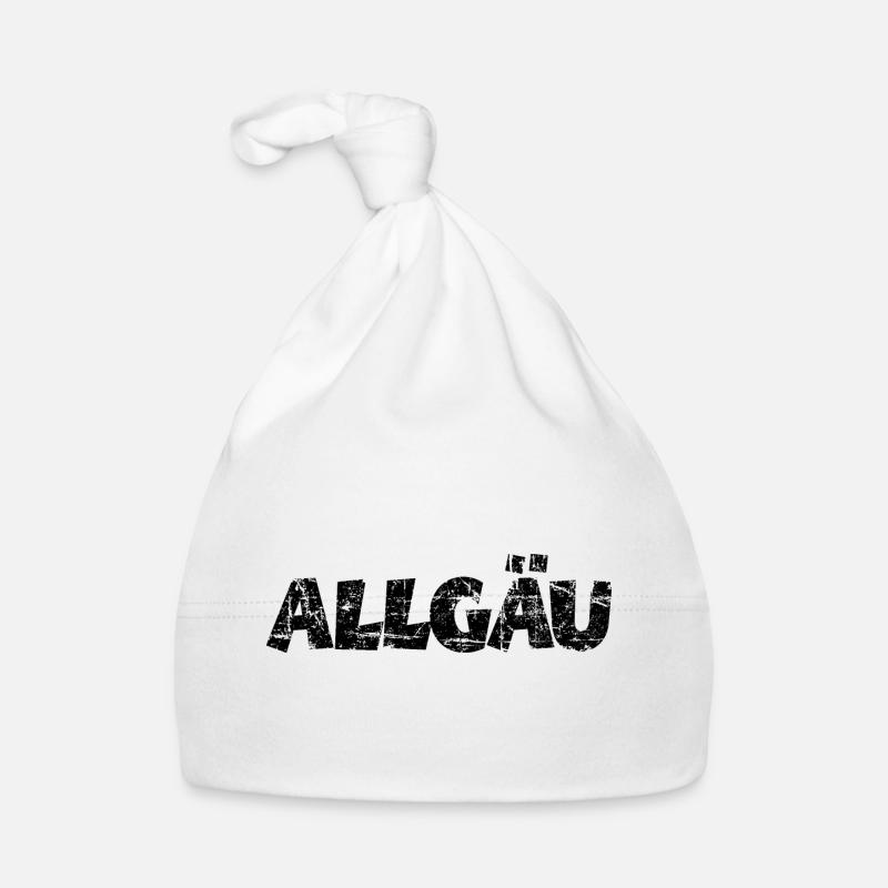 Allgäu (Vintage/Schwarz) Baby Bio-Mütze