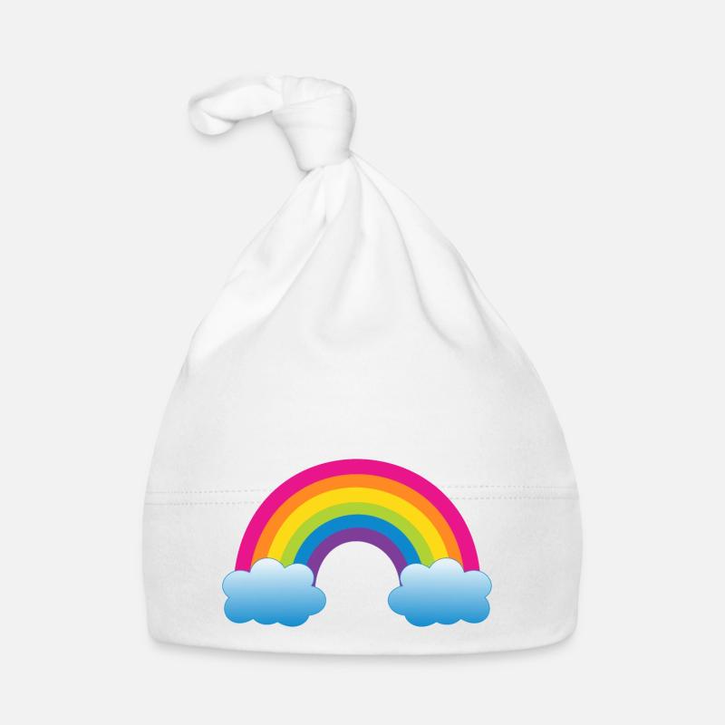 rainbow Organic Baby Cap