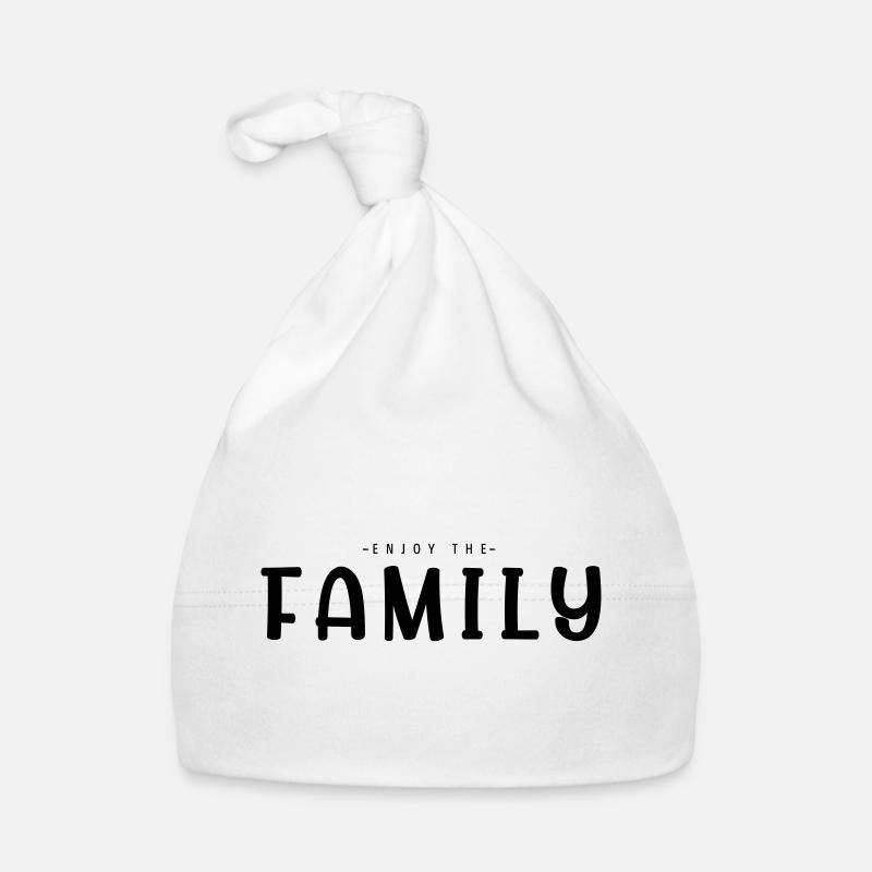 Profitez de la famille - Bonnet bio Bébé - blanc