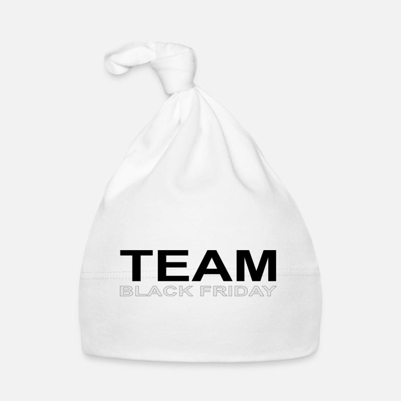 Team black friday Bonnet bio Bébé