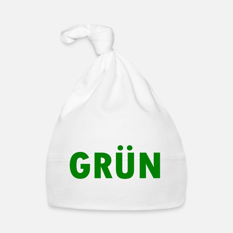 Grün Baby Bio-Mütze